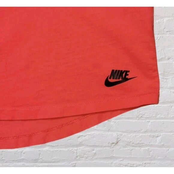 Nike Tech Hypermesh Pocket Tee Mens SM Red Streetwear Athletic Hip Hop Minimal - Picture 3 of 7